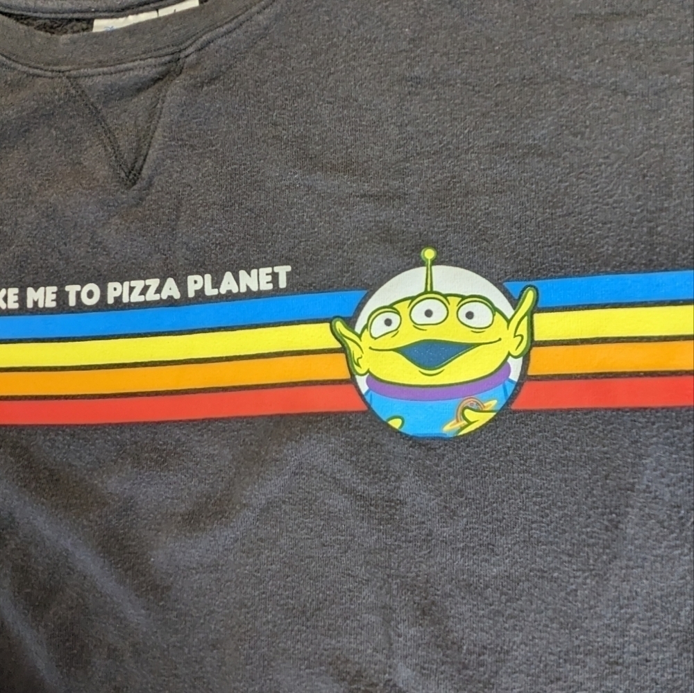 Disney Toy Story Crop Top Sweater Cute - Picture 5 of 6
